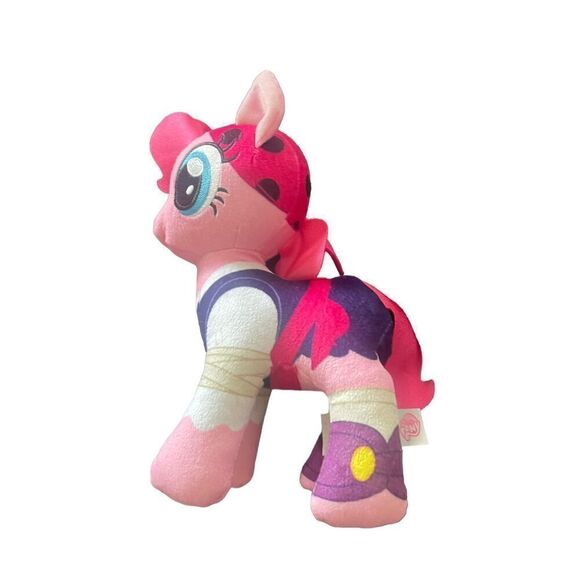 Hasbro Kids Pink Purple My Little Pony The Movie Pinkie Pie Pirate Stuffed Toy - Picture 1 of 13